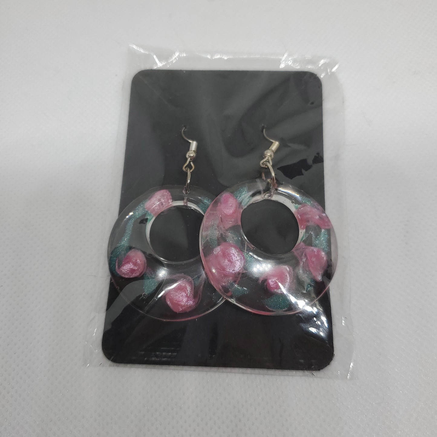 Floral earrings