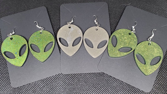 Alien Earrings