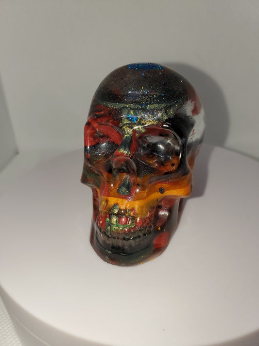 Mini Art Skull - "Magma"