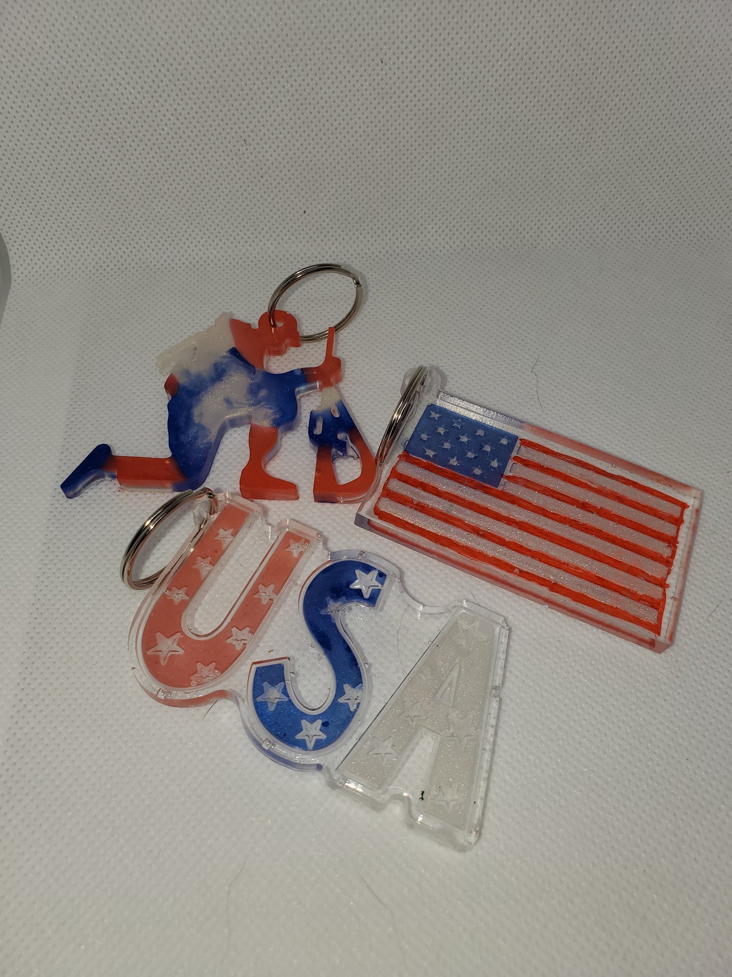 Patriotic Keychains