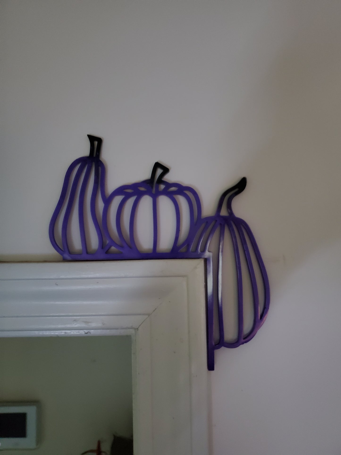 Halloween Pumpkin Door Decor