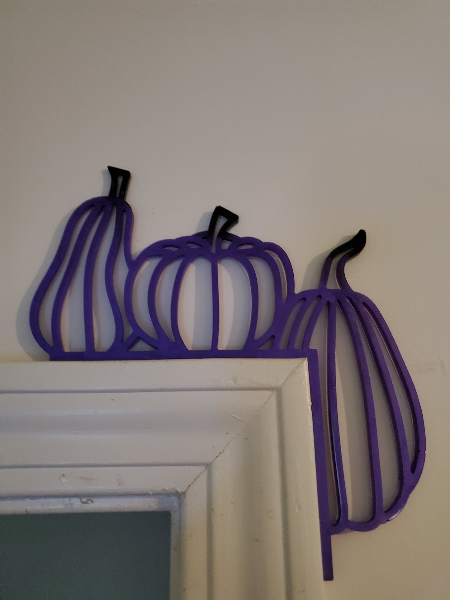 Halloween Pumpkin Door Decor