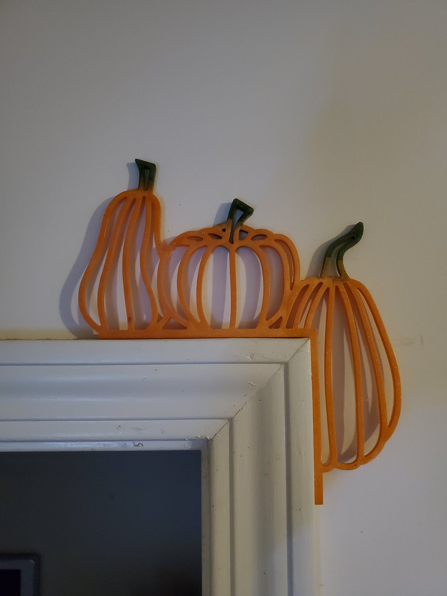 Halloween Pumpkin Door Decor