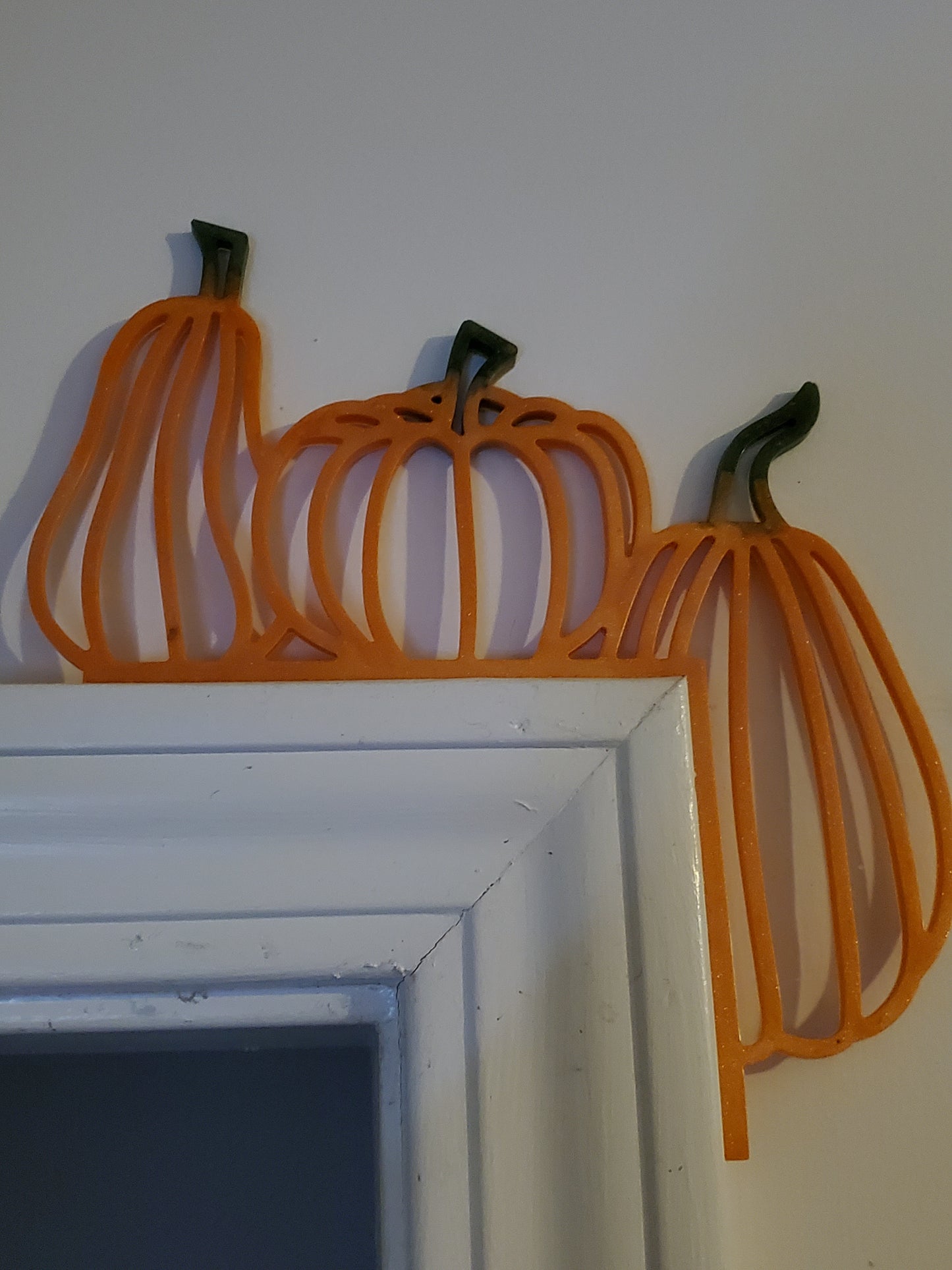 Halloween Pumpkin Door Decor