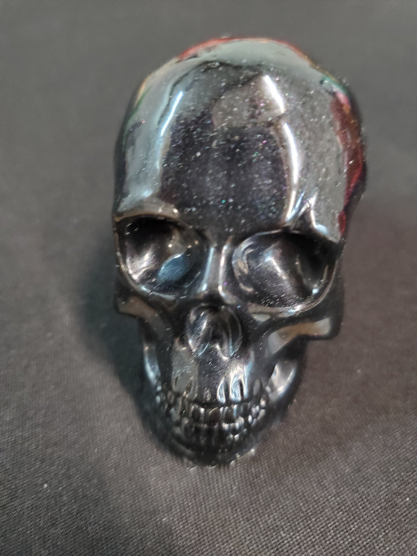 Mini Art Skull - "Black Beauty"