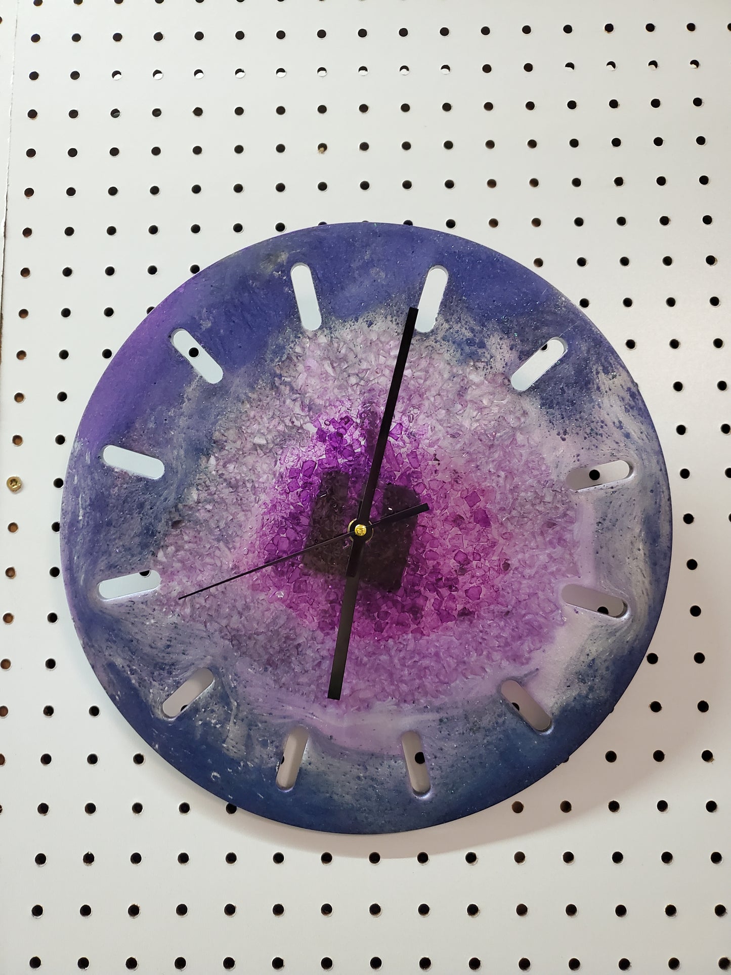 Geode Wall Clock