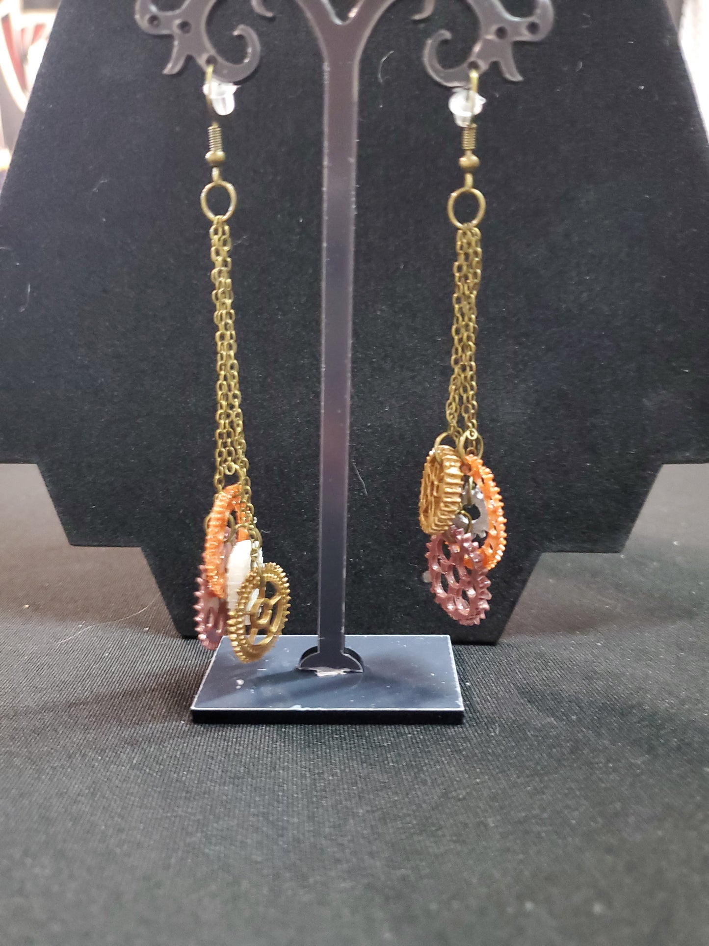 Steampunk Dangle Earrings