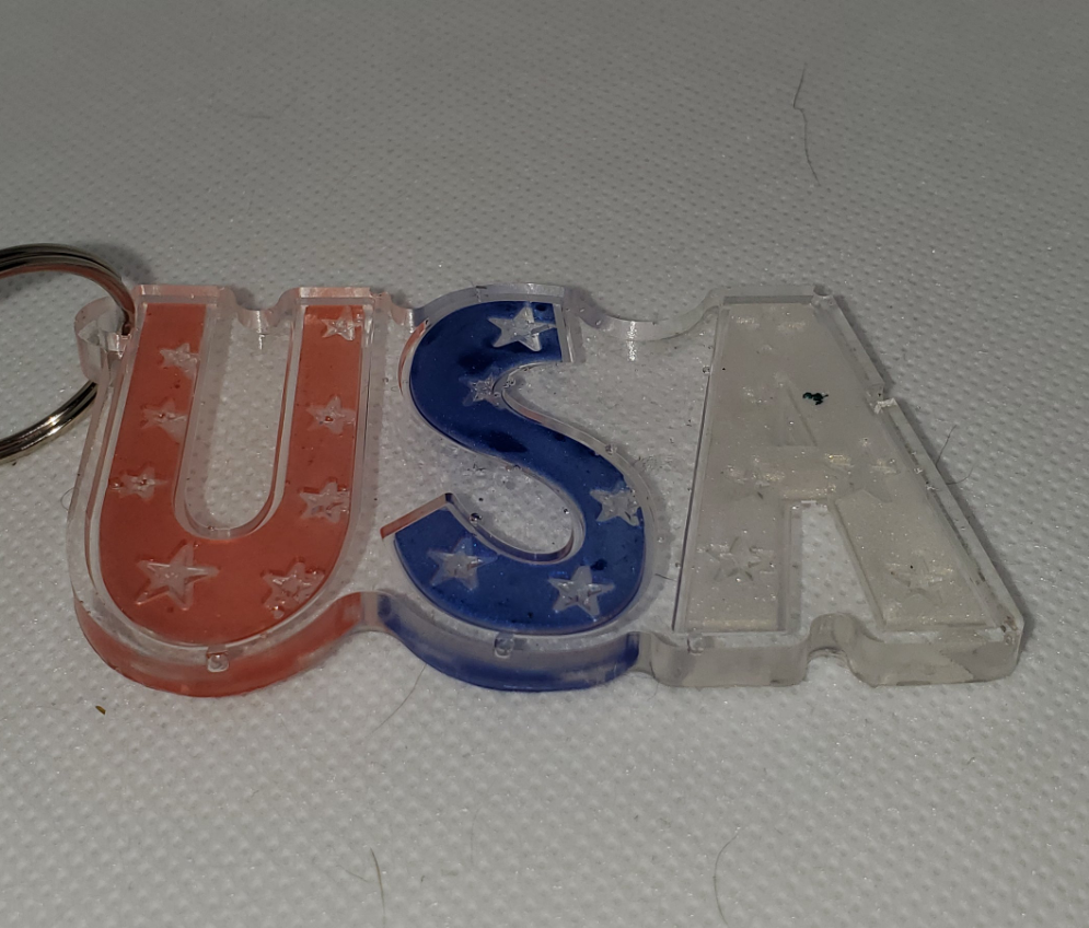 Patriotic Keychains