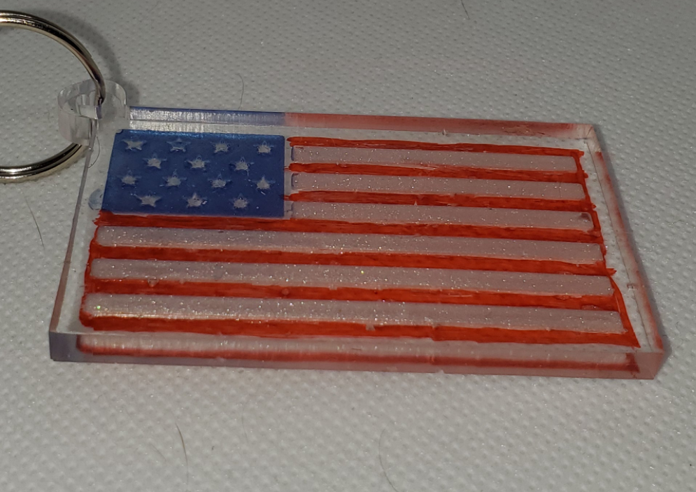 Patriotic Keychains